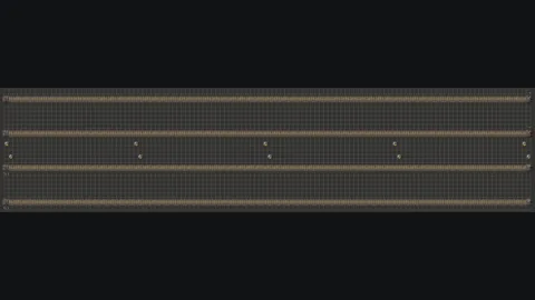 Right Hand Drive rail prints, 2 + 4 lane, with and without perimeter wall. preview