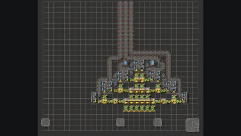 train unloader 6 full blue belts from single platform with 1-1 trains preview